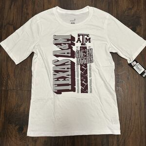 Gen2 Texas A&M Youth XL White Short Sleeve Tshirt NWT